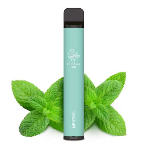 Elf Bar 600 Menthol Einweg-E-Zigarette mit 2% Nikotin oder nikotinfrei – Vapestick jetzt bei semyshop.de online bestellen!